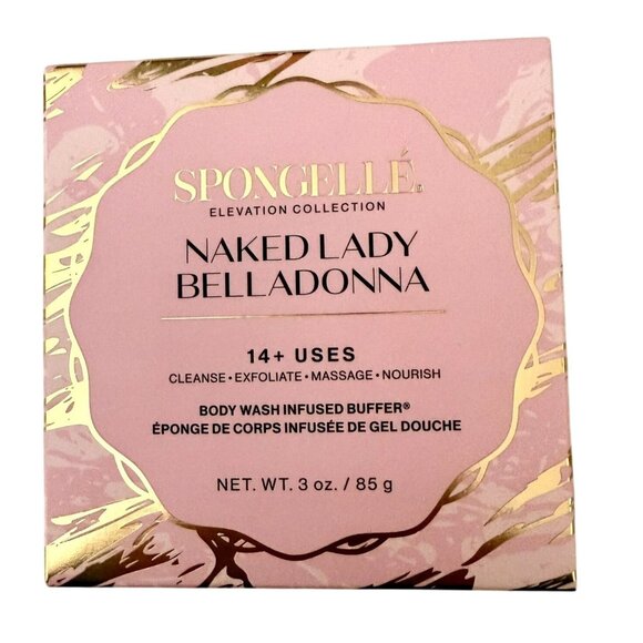 Spongelle Elevation Collection Naked Lady Belladonna Body Wash Buffer 14+ Uses - Picture 2 of 6